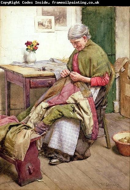 Walter Langley,RI Old Quilt